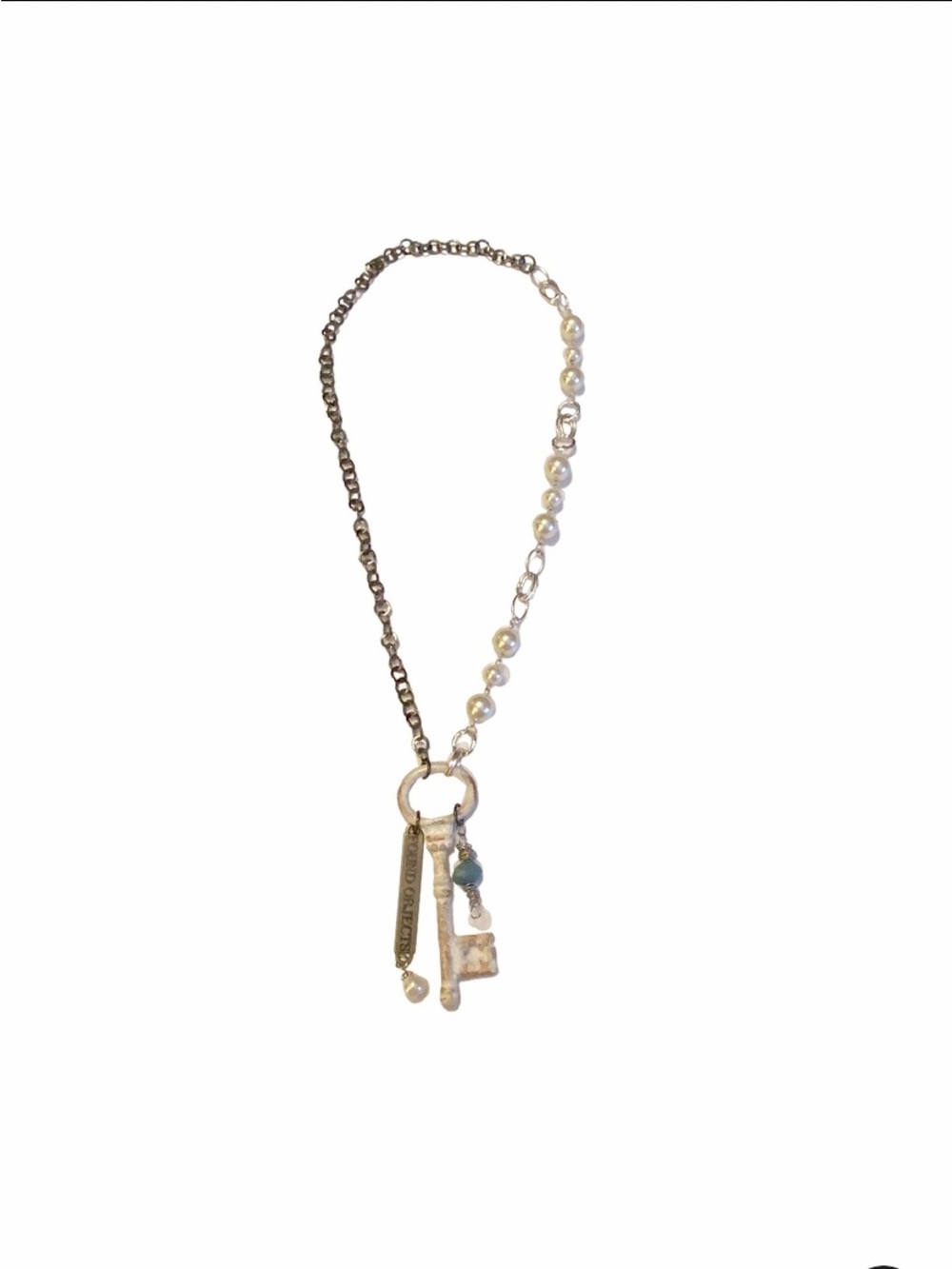 FOUND OBJECTS Skeleton Key Necklace
